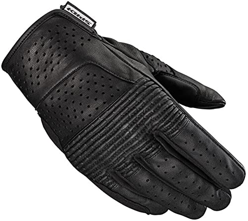 SPIDI Rude Perforierte Motorradhandschuhe, schwarz, 2XL