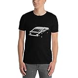 JG Infinite Antique Black Stang Rear Minimalist Short-Sleeve Unisex T-Shirt