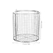 Kichvoe Stainless Steel Dip-and-Drain Parts Cleaning Basket - High-Temperature Resistant with Swinging Handle | for Industrial Parts Washing & Laboratory Use