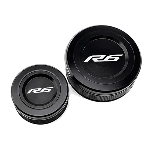 Bouchon de réservoir de liquide de frein pour Yamaha R6 2010-2025 couvercle noir