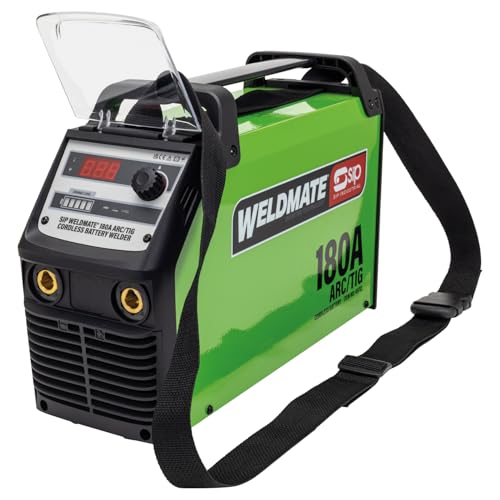 Image of SIP WELDMATE ARC Inverter Battery Welder, Cordless 180A MMA/TIG Portable Welding Machine
