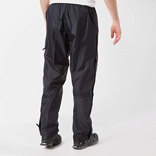 Berghaus Men's Deluge Waterproof Breathable Overtrousers | Durable | Comfortable Overtrousers, Black, S Regular (31") - Image 3
