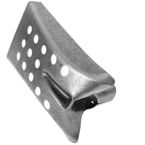 INOOMP Pala De Metal para Tamizar 24x15 Cm Agujeros, Resistente Al Desgaste, Adecuado para Limpieza De Zanjas De Drenaje y Pozos De Aguas Residuales