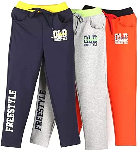 KYDA KIDS Boys FREE-STYLE Track Pants (pack of 3)