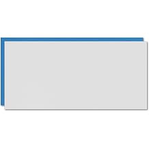 0.8mm 6061 T651 Aluminium Sheet Plate, 100mm x 200mm Flat Metal Sheet with Double-Sided Protective Film for DIY, Crafting, Industrial & Welding 2PCS