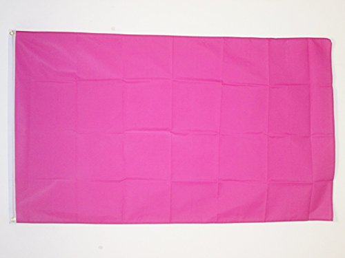 AZ FLAG - Bandera Unicolor Cereza - 90x60 cm - Bandera Roja 100% Poliéster Con Ojales de Metal integrados - 50g - Colores Vivos Y Resistente A La Decoloración