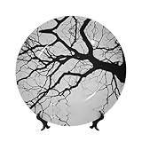 Scénarios applicables : ces assiettes décoratives à suspendre au mur ont de nombreuses utilisations et sont adaptées pour l'affichage dans les salles d'étude, les bureaux, les entrées et d'autres endroits. C'est un excellent cadeau pour les fêtes de mariage et les pendaisons de crémaillère pour la famille, les amis, les voisins et les collègues