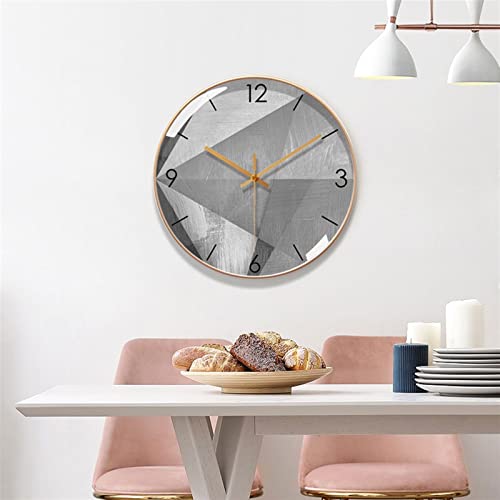 Horloge murale numérique silencieuse moderne et pendule décorative