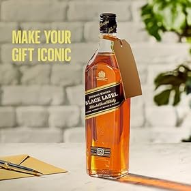Johnnie Walker Black Label | Blended Scotch Whisky | 40% vol | 70cl | Layers of Smooth Flavour | Toffee | Fruit | Vanilla & Smoke | Classic Scottish Whisky to Sip Neat or in Drinks – Johnnie Walker