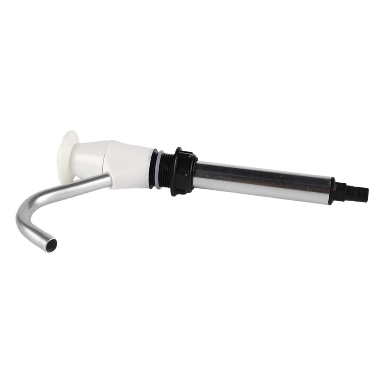 Hand Operated Caravans Sink Water Pump Double Actioned Galleys Pump for Camping Trailers Motorhomes and Work Vehicles Metal Construction
