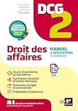  DCG 2 - Droit des affaires - Manuel et applications 2025-2026