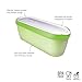 Tovolo Ice Cream Containers for Homemade Ice Cream, Glide-A-Scoop (1.5 Qt, Pistachio) - Stackable Ice Cream Storage Containers for Freezer - BPA-Free Ice Cream Tub with Lid & Non-Slip Base