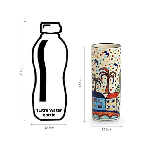 Vase à fleurs en céramique décorative pour sublimer une table basse - 5