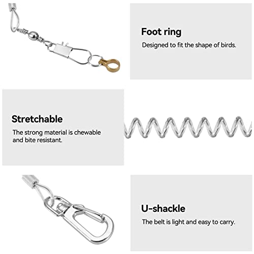 Corda di Allenamento per Uccelli, 6M Anti-morso