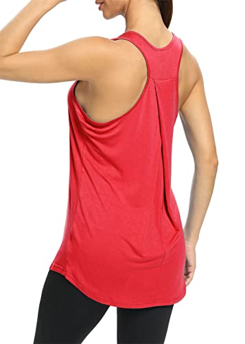 Bestisun Feminino Tops De Treino, Costas Nadador, Regatas Ioga, Camisetas Esportivas Longas, Roupas