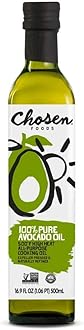 100% Pure Avocado Oil 16.9 Oz. Non Gmo For High Heat Cooking Frying Baking Homemade Sauces Dressings And Marinades 101.4 Ounce Clear