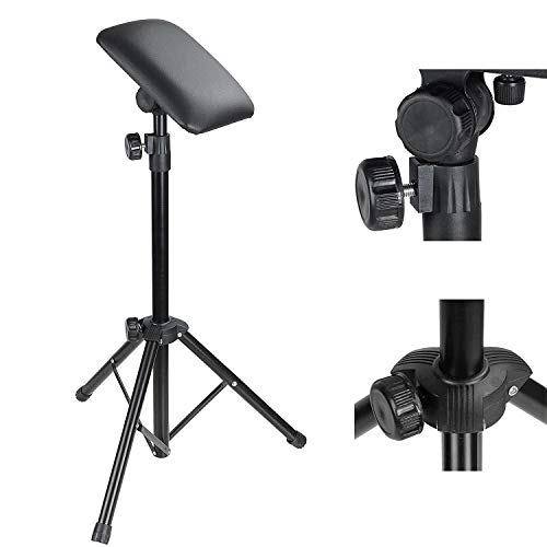 Mageshi Tattoo Armrest Foldable Foam Pad Armrest Tattoo Tripod Stand Tattoo Arm Bar