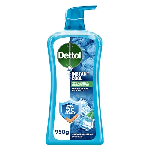Dettol�i�f�g�[���j Anti Bacterial pH-Balanced Body Wash,Instant Cool 950g �f�g�[���i�f�g�[���j�R��pH�o�����X�{�f�B�E�H�b�V���A�C���X�^���g�N�[�� 950g