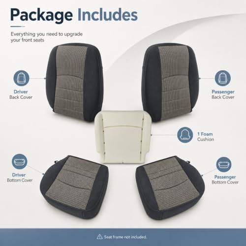NLQR Seat Covers & Foam fit for Dodge Ram 1500 2500 3500 4500 5500 09-12 by NLQR - Used condition - Image 8