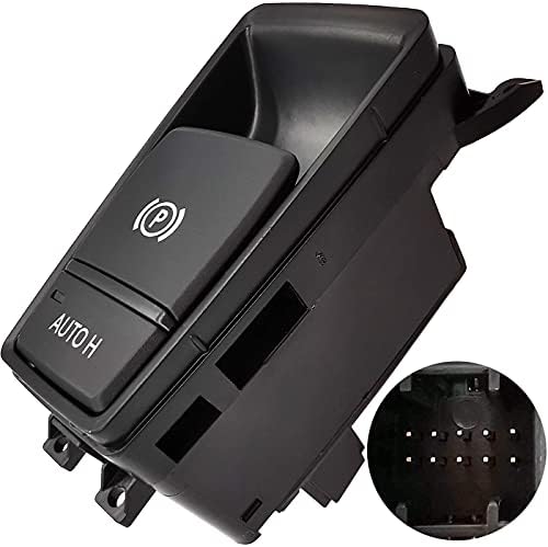 DAVRPES 61319148508 Parking Brake Control Switch Auto H Hold Switch Button For 2007-2013 BMW E70 X5, 2008-2014 BMW E71 E72 X6 Replace# V20730140｜61319156133｜9148508