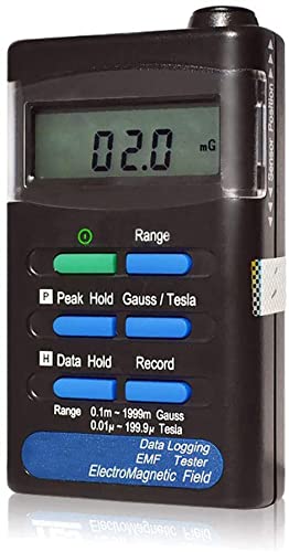Medidor de Campo Electromagnético EMF con Registro de Datos miniatura 1