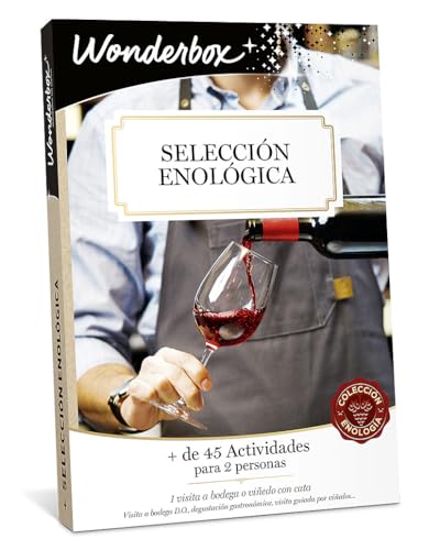 WONDERBOX - Caja Regalo - Selección Enológica - para 2 Personas