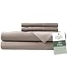 Hotel Sheets Direct 100% Bamboo Bed Sheet Set (King, Sand)