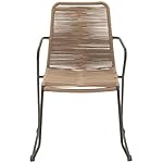 OUTLIV. Maranello Stapelsessel Stahl Rope Anthrazit Taupe