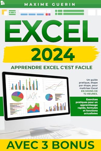 Excel 2024 pour les nuls: Un guide pratique,étape par étape,...