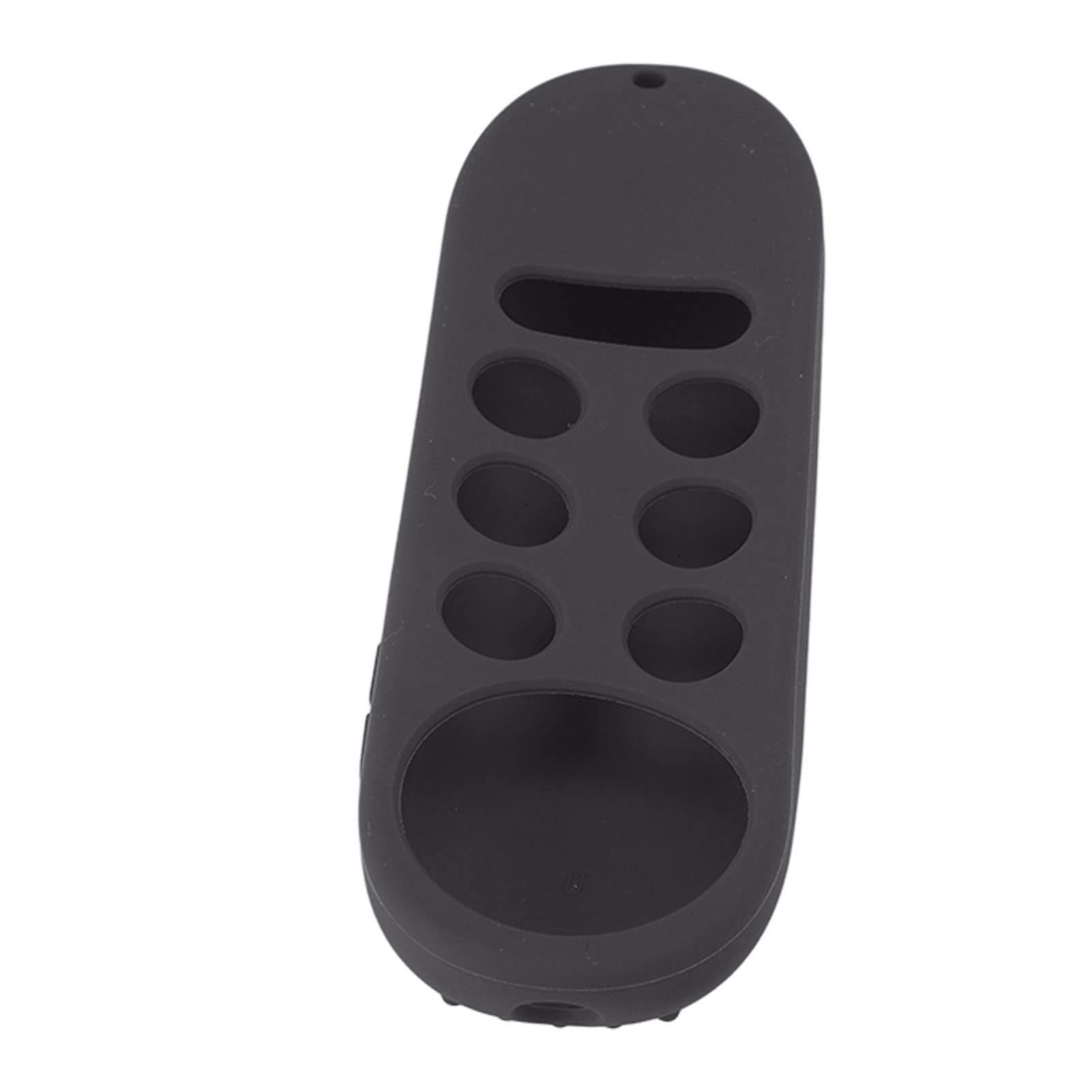 Cover per Telecomando in Morbido Silicone, Custodia Protettiva Antiurto per Telecomando per Chromecast con TV (Grigio profondo)