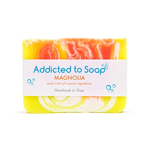 Addicted to Soap – Magnolia Soap | Specially Formulated – All Natural Ingredients for Perfectly Clean Skin and a Beautifully Refreshing Scent - Handmade with Love in Texas