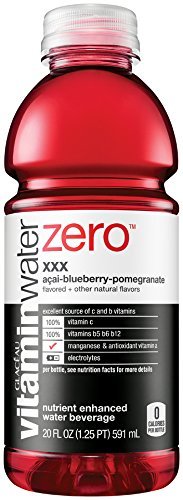 vitaminwater zero, electrolyte enhanced water w/vitamins, variety pack, 20 Fl. Oz, 12 pack