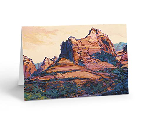 Image of Stonehouse Collection | Sedona, Arizona Note Cards | 10 Boxed Cards & Envelopes | Red Rock Note Cards (Red Rock Mountain)