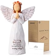 Kohehe Sympathy Gifts for Loss of Loved One, 5.12" Angel Sympathy Gift,Memorial Gift for Loss of ...