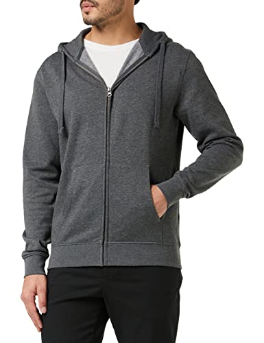 Kustom Kit Men's Superwash 60 Klassic Hooded Jacket Hoodie, Grey (Dgm), XX-Large (Size:XXL)
