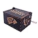 Game of Thrones Music Box Hand Crank Musical Box Carved Wooden Boxes Mini Size Home Decor, Christmas Valentine's Day