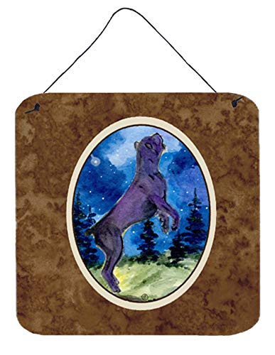 Caroline's Treasures SS8999DS66 Cane Corso Wall or Door Hanging Prints Aluminum Metal Sign Kitchen Wall Bar Bathroom Plaque Home Decor, 6x6, Multicolor