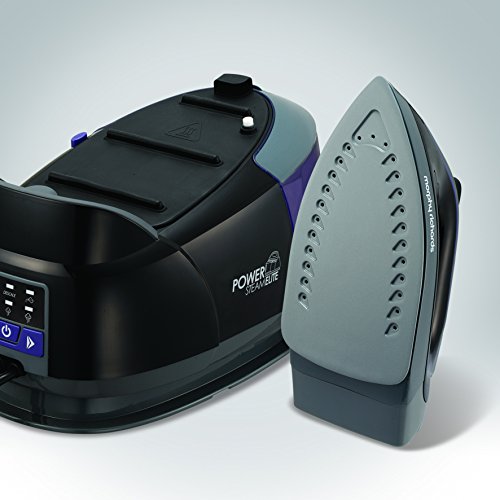 Morphy Richards Power Steam Elite Steam Generator 332000 With Auto Clean and Safety Lock Purple Black Steam Generator Iron