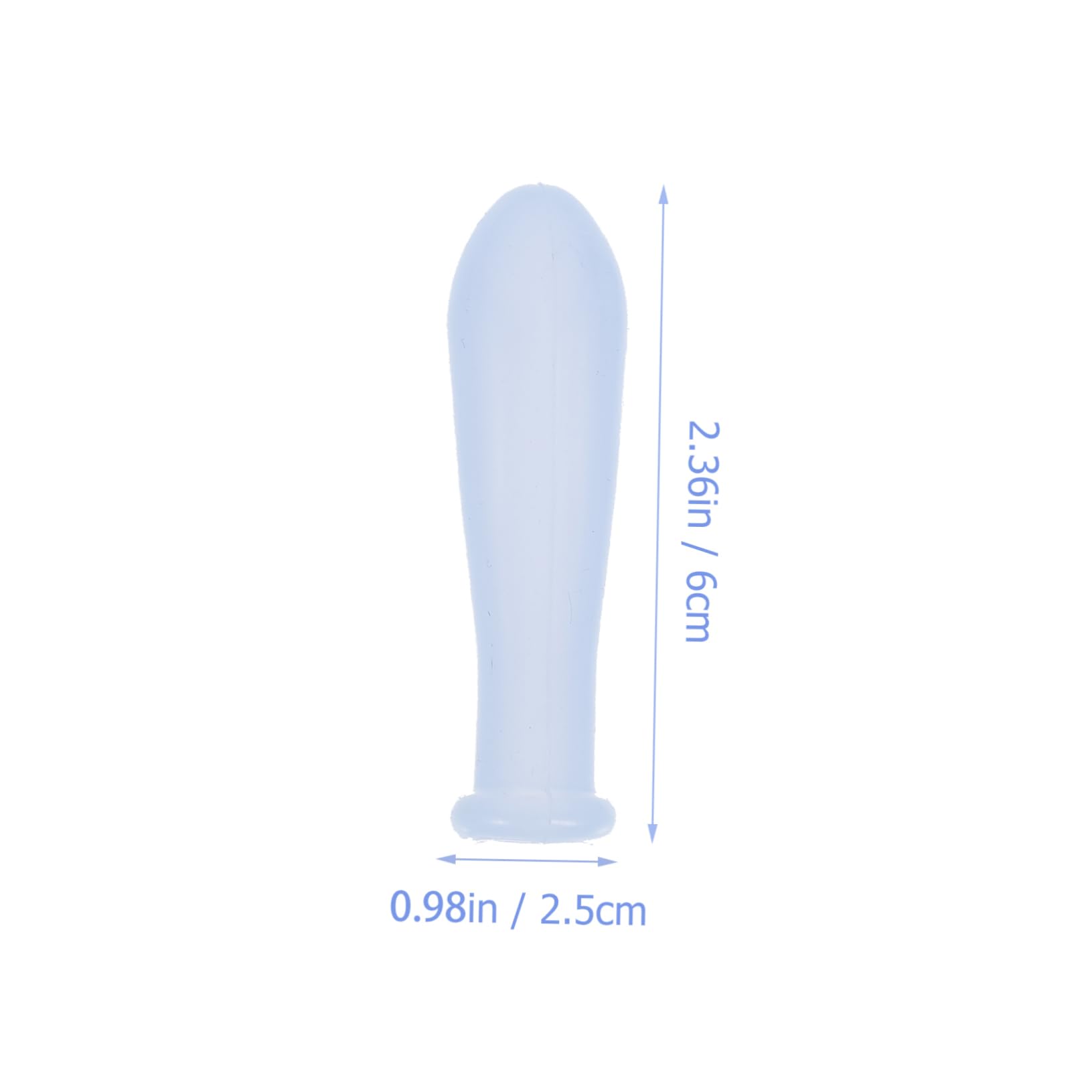 SOLUSTRE Replacement Dropper Tips 2ml Graduated Droppers Caps Strong Sealing for Lab Use