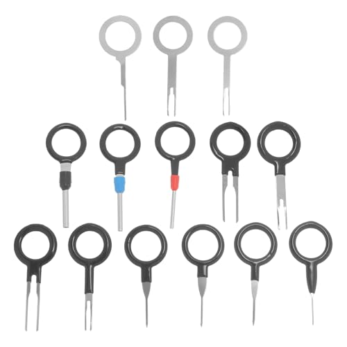 MAGICLULU 14pcs Terminal Removal Tools Durable Pin Extractor for Vehicle Electrical Systems Versatile Harness Connector Tool for Professionals and DIY Enthusiasts