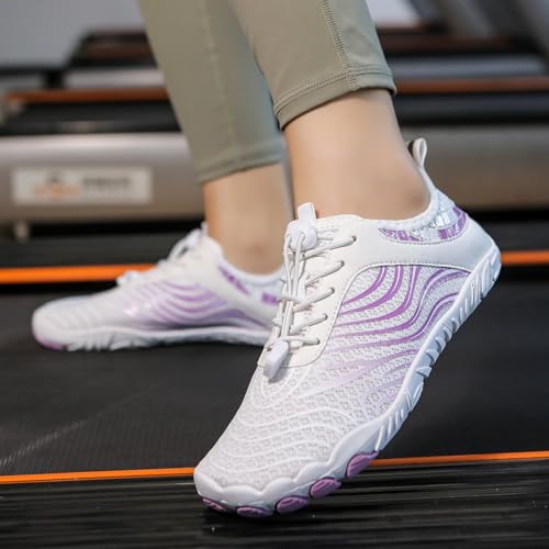 Image of Hike Barefoot Shoes for Women Men, Pro Barefoot Shoe with Wide Toe Box for Hiking, Walking, Swimming, Non-Slip Breathable Lightweight Water Shoes Unisex