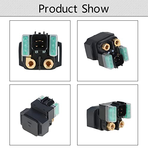 waltyotur Starter with Relay Solenoid Replacement para Suzuki VL1500 VL1500B Intruder 1500 1998-2004 miniatura 3