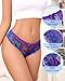 UGDUCK Lace Underwear for Women Sexy Cheeky Panty Seamless Women's Underwear Hipster Ladies No Show Breathable Bikini 3 Pack