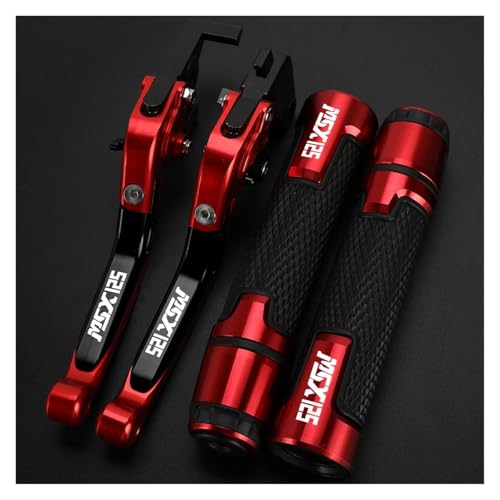 Leviers MSX125 pliants et rétractables avec poignées guidon CNC