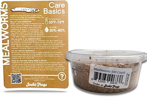 Josh's Frogs Mealworms (500 Count)