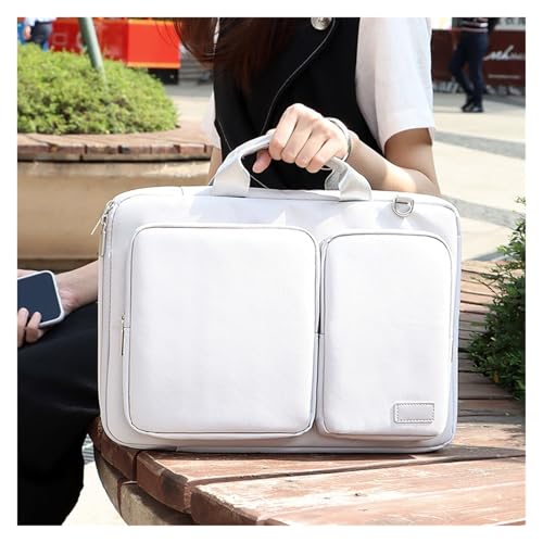 Funda portatil 15.6 pulgadas impermeable con correa ajustable color negro 8