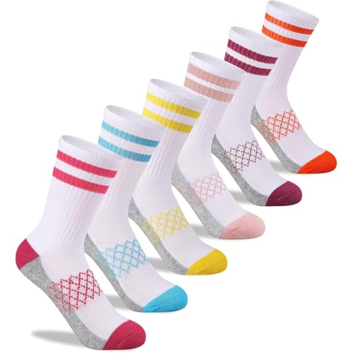 Comfortable sports socks with arch support that does not slide, suitable for daily outdoor use in 6 pairs2