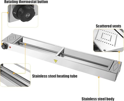 Lampe chauffante buffet maintien de température constant - 4