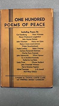 Hardcover One hundred poems of peace; an anthology Book