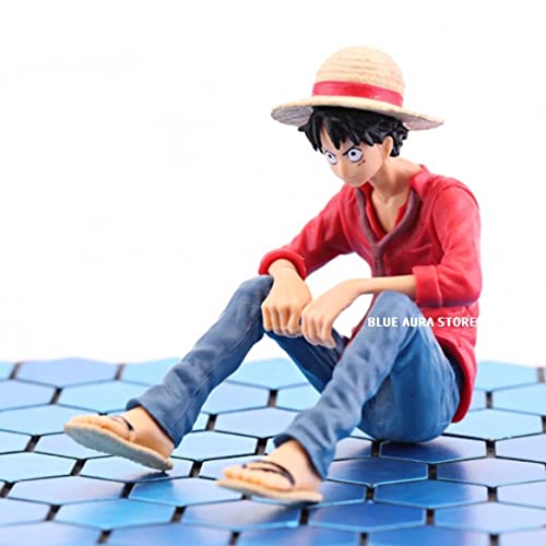 Blue Aura Store One Piece Monkey D Luffy Action Figure Height-12CM Multicolour PVC Collectible (Red Shirt Luffy) (B09PGMMZ4H) Amazon Price History, Amazon Price Tracker